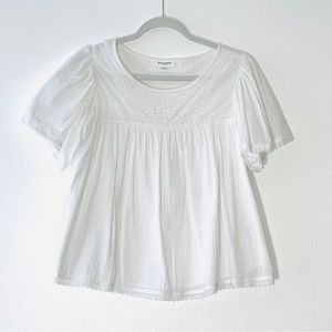 Beach Lunch Lounge White Blouse